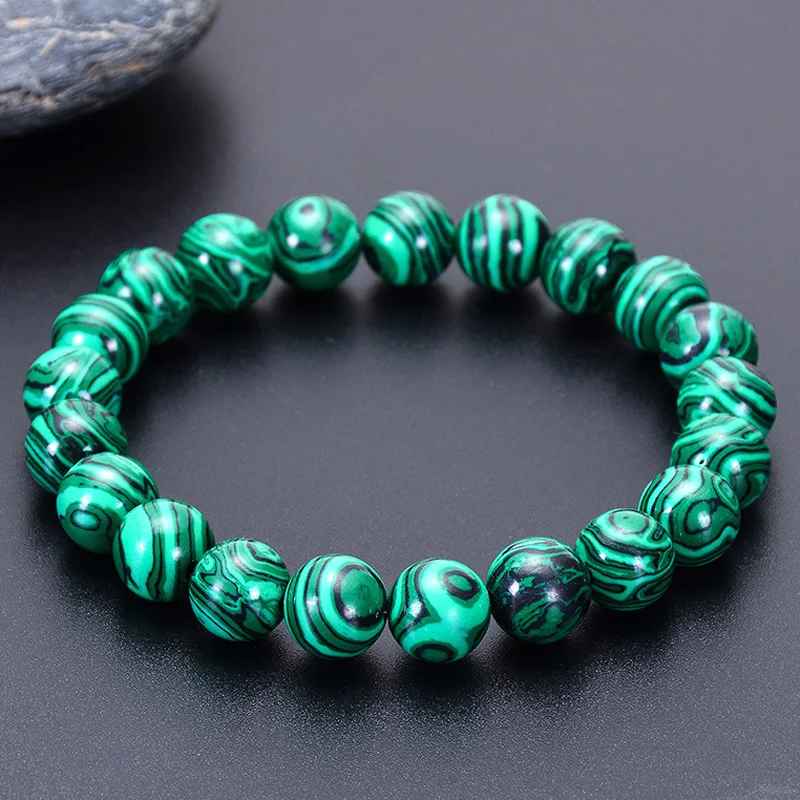Veil - Green Malachite Stone